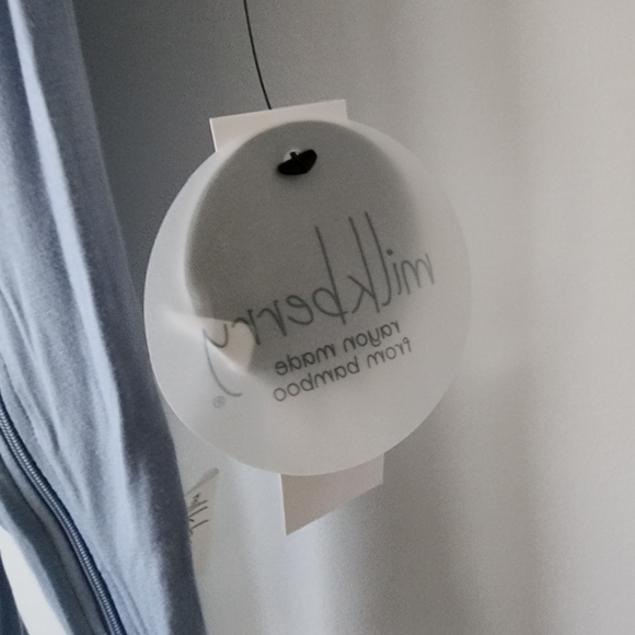 Milkberry Blue Baby Sleeper | 0-3M | NWT - Picture 5 of 7